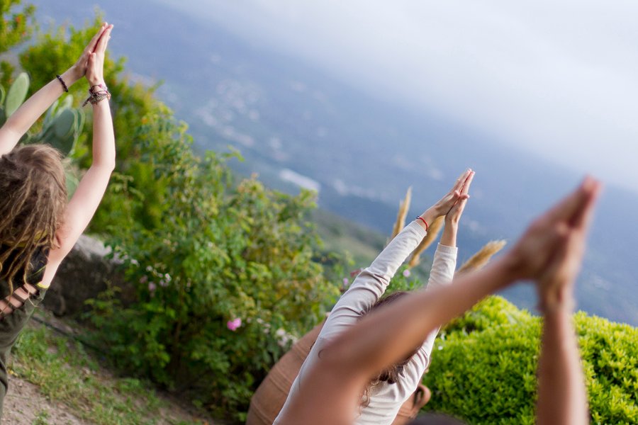 Yoga en pleine nature